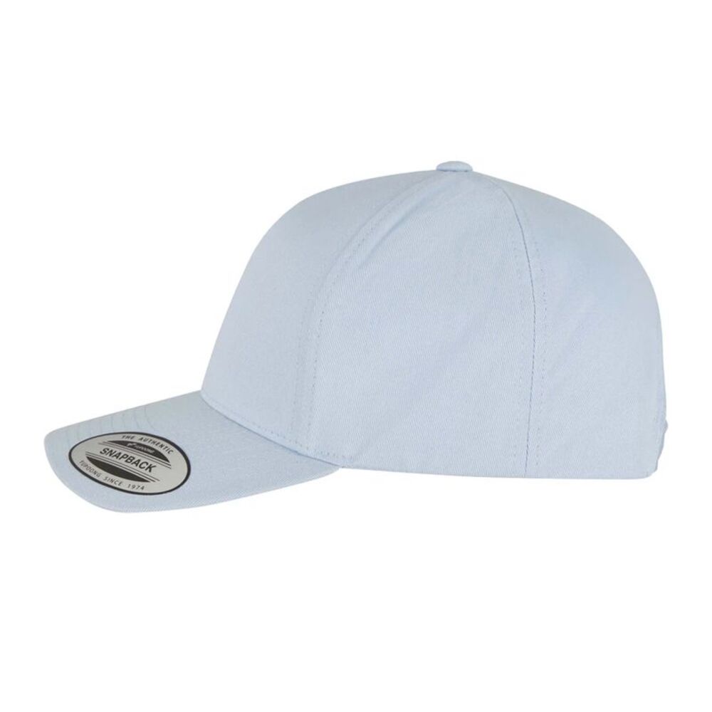 Flexfit 5 Panel  Classic Baseball Cap / Light Blue